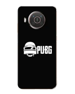 Чехол для Nokia X20 с картинкой «PUBG — классический лого»