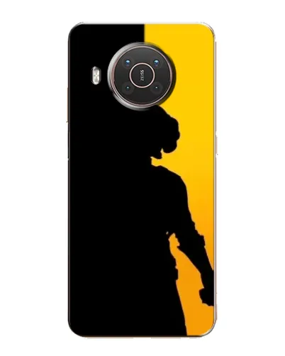Чехол для Nokia X20 с картинкой «Тень воина PUBG»