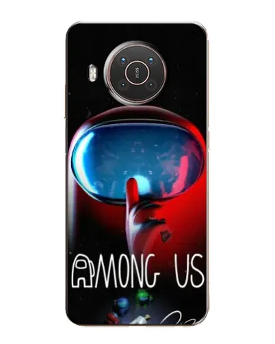 Чехол для Nokia X20 с картинкой «Красный импостер — макро» Чехол для Nokia X20 с картинкой «Красный импостер — макро»