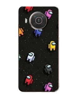 Чехол для Nokia X20 с картинкой «Космический паттерн Among Us» Чехол для Nokia X20 с картинкой «Космический паттерн Among Us»