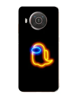 Чехол для Nokia X20 с картинкой «Among Us неоновое сияние» Чехол для Nokia X20 с картинкой «Among Us неоновое сияние»
