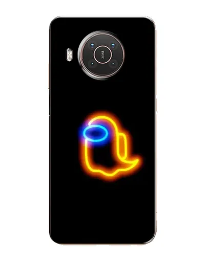 Чехол для Nokia X20 с картинкой «Among Us неоновое сияние» Чехол для Nokia X20 с картинкой «Among Us неоновое сияние»