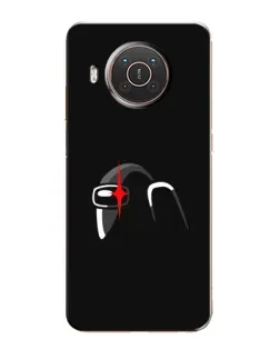 Чехол для Nokia X20 с картинкой «Among Us шлем» Чехол для Nokia X20 с картинкой «Among Us шлем»