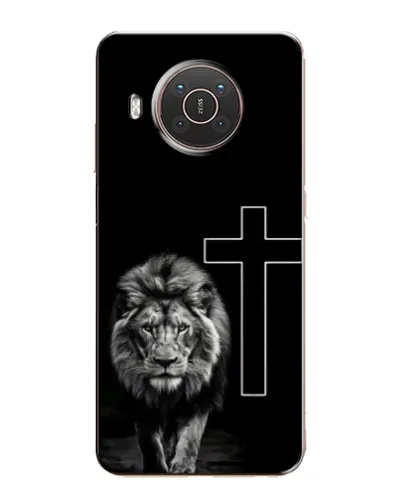 Чохол для Nokia X20 з картинкою «Лев та Хрест»