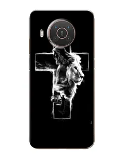 Чехол для Nokia X20 с картинкой «Сияющий крест Jesus» Чехол для Nokia X20 с картинкой «Сияющий крест Jesus»