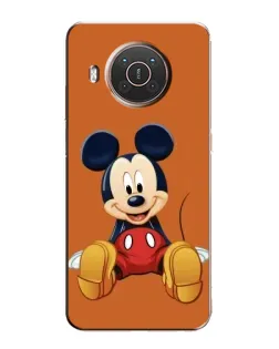 Чехол для Nokia X20 с картинкой «Микки отдыхает»