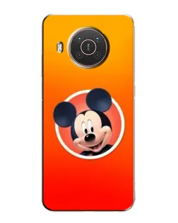 Чехол для Nokia X20 с картинкой «Mickey в круге»