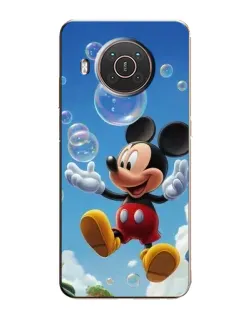 Чехол для Nokia X20 с картинкой «Mickey и мыльные пузыри» Чехол для Nokia X20 с картинкой «Mickey и мыльные пузыри»