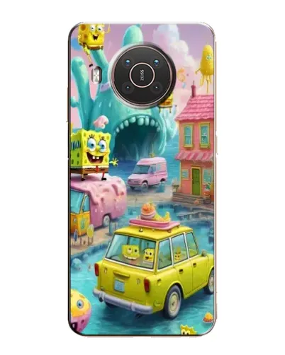 Чехол для Nokia X20 с картинкой «Монстр-трак приключения»