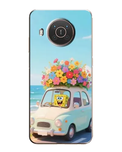 Чехол для Nokia X20 с картинкой «Автомобильное путешествие»