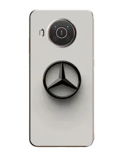 Чехол для Nokia X20 с картинкой «Mercedes Maybach стиль»