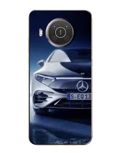 Чехол для Nokia X20 с картинкой «Mercedes EQ — будущее»