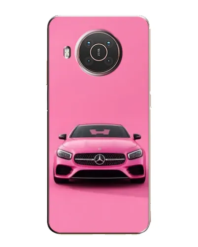 Чехол для Nokia X20 с картинкой «Розовый Mercedes AMG» Чехол для Nokia X20 с картинкой «Розовый Mercedes AMG»