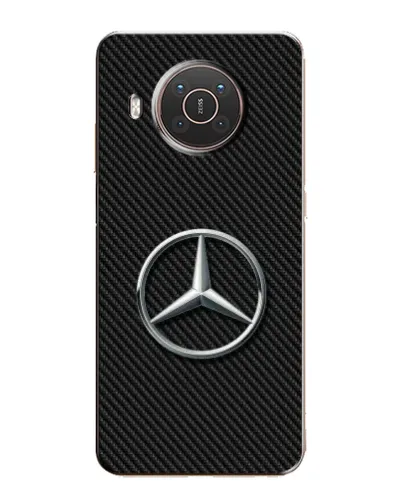 Чехол для Nokia X20 с картинкой «Карбоновый Mercedes стиль» Чехол для Nokia X20 с картинкой «Карбоновый Mercedes стиль»