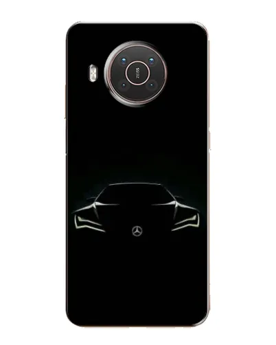 Чехол для Nokia X20 с картинкой «Mercedes — силуэт авто» Чехол для Nokia X20 с картинкой «Mercedes — силуэт авто»