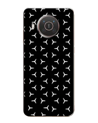 Чехол для Nokia X20 с картинкой «Mercedes паттерн звезд» Чехол для Nokia X20 с картинкой «Mercedes паттерн звезд»