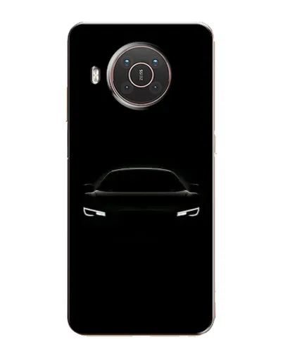Чехол для Nokia X20 с картинкой «Взгляд Audi в темноте»