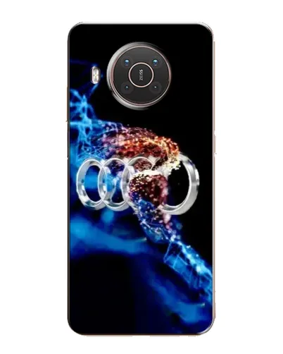 Чехол для Nokia X20 с картинкой «Энергия лого Audi»