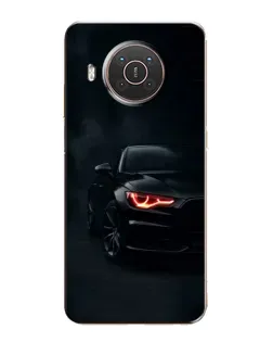 Чехол для Nokia X20 с картинкой «Audi — хищный взгляд»