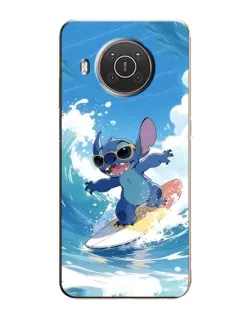 Чохол для Nokia X20 з картинкою «Стіч на хвилі»