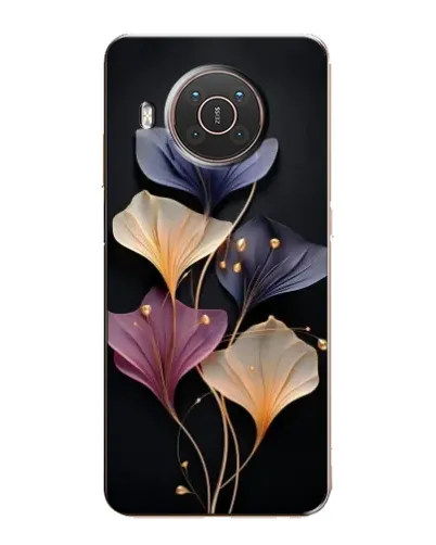 Чехол для Nokia X20 с картинкой «Лиловые цветы грации» Чехол для Nokia X20 с картинкой «Лиловые цветы грации»