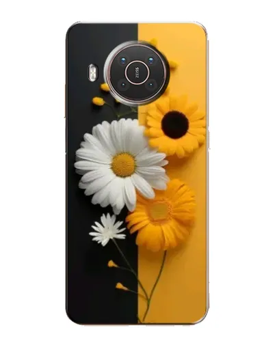 Чехол для Nokia X20 с картинкой «Подсолнух и ромашка» Чехол для Nokia X20 с картинкой «Подсолнух и ромашка»