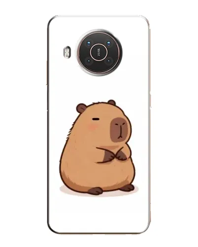 Чехол для Nokia X20 с картинкой «Толстенькая капибара»
