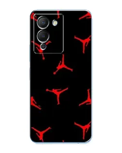 Чехол для Infinix Note 12 (G96) с картинкой «Jordan Red Pattern» Чехол для Infinix Note 12 (G96) с картинкой «Jordan Red Pattern»