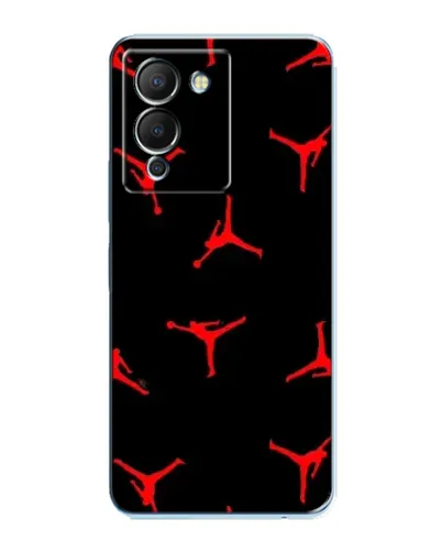 Чехол для Infinix Note 12 (G96) с картинкой «Jordan Red Pattern» Чехол для Infinix Note 12 (G96) с картинкой «Jordan Red Pattern»
