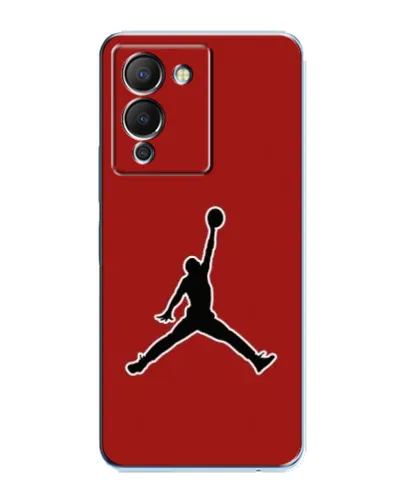 Чехол для Infinix Note 12 (G96) с картинкой «Jordan Red Back» Чехол для Infinix Note 12 (G96) с картинкой «Jordan Red Back»