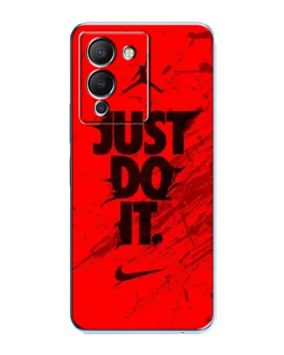 Чехол для Infinix Note 12 (G96) с картинкой «Nike Just Do It» Чехол для Infinix Note 12 (G96) с картинкой «Nike Just Do It»