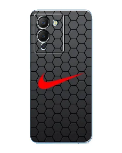 Чехол для Infinix Note 12 (G96) с картинкой «Nike — карбоновая сетка»