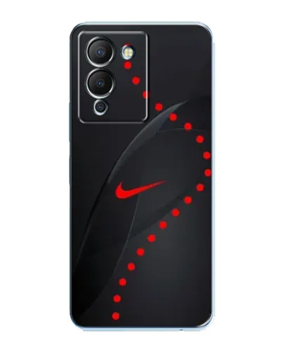Чехол для Infinix Note 12 (G96) с картинкой «Абстрактный дизайн Nike»