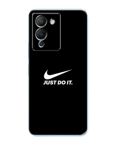 Чехол для Infinix Note 12 (G96) с картинкой «Минимализм от Nike»