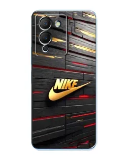 Чехол для Infinix Note 12 (G96) с картинкой «Золотой Nike на металле» Чехол для Infinix Note 12 (G96) с картинкой «Золотой Nike на металле»