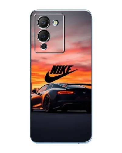 Чехол для Infinix Note 12 (G96) с картинкой «Nike и суперкар»