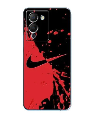 Чехол для Infinix Note 12 (G96) с картинкой «Красные брызги Nike» Чехол для Infinix Note 12 (G96) с картинкой «Красные брызги Nike»