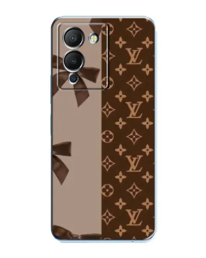 Чохол для Infinix Note 12 (G96) з картинкою «Louis Vuitton — банти»
