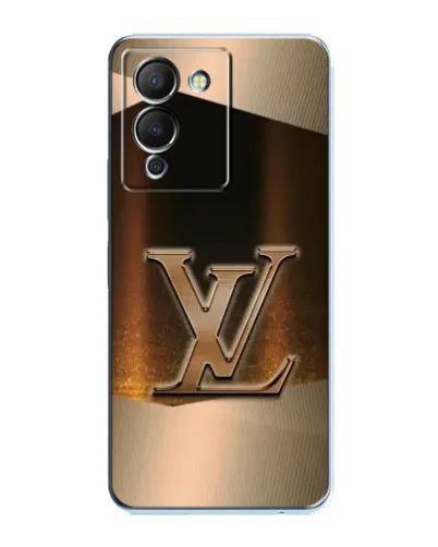 Чохол для Infinix Note 12 (G96) з картинкою «LV — золоте сяйво»