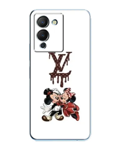 Чохол для Infinix Note 12 (G96) з картинкою «LV та Міккі Маус»