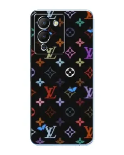 Чохол для Infinix Note 12 (G96) з картинкою «Кольорова монограма LV»