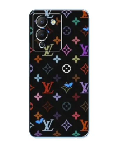 Чохол для Infinix Note 12 (G96) з картинкою «Кольорова монограма LV»