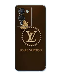 Чохол для Infinix Note 12 (G96) з картинкою «LV — золота печатка»