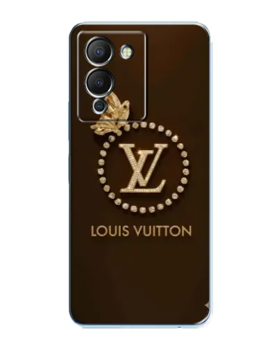 Чохол для Infinix Note 12 (G96) з картинкою «LV — золота печатка»