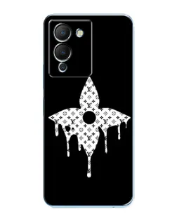 Чохол для Infinix Note 12 (G96) з картинкою «Квіткова монограма»