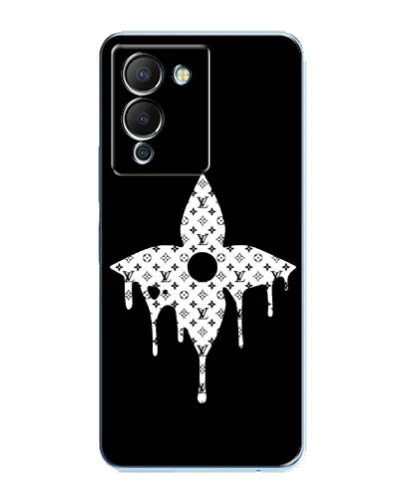 Чохол для Infinix Note 12 (G96) з картинкою «Квіткова монограма»