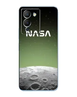 Чехол для Infinix Note 12 (G96) с картинкой «NASA — лунный градиент» Чехол для Infinix Note 12 (G96) с картинкой «NASA — лунный градиент»
