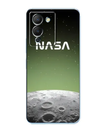 Чехол для Infinix Note 12 (G96) с картинкой «NASA — лунный градиент»