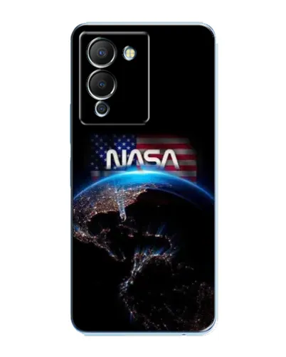 Чехол для Infinix Note 12 (G96) с картинкой «Земля из космоса NASA»