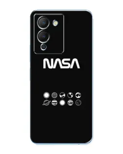 Чехол для Infinix Note 12 (G96) с картинкой «NASA — технический принт» Чехол для Infinix Note 12 (G96) с картинкой «NASA — технический принт»
